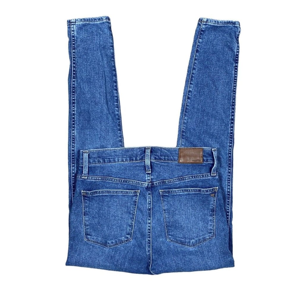 Madewell Jeans Women's 27 Blue 10" High Rise Skinny Button Fly